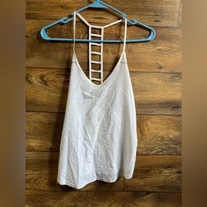 Lululemon white breezy singlet size 4 NWT